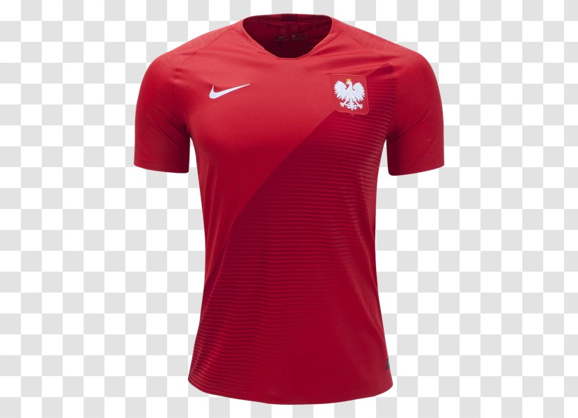 2018 World Cup Poland National Football Team 1974 FIFA T-shirt Jersey - Egypt Transparent PNG
