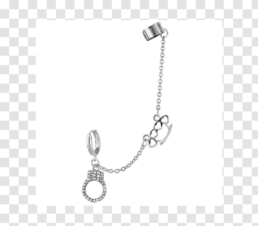 Jewellery Silver Necklace Charms & Pendants Clothing Accessories - Piercing Transparent PNG