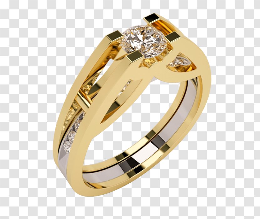 Wedding Ring Product Design Silver Body Jewellery - Rings Transparent PNG
