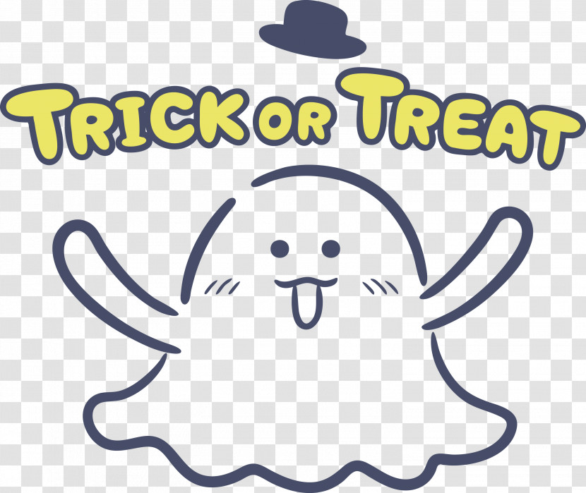 TRICK OR TREAT Happy Halloween Transparent PNG