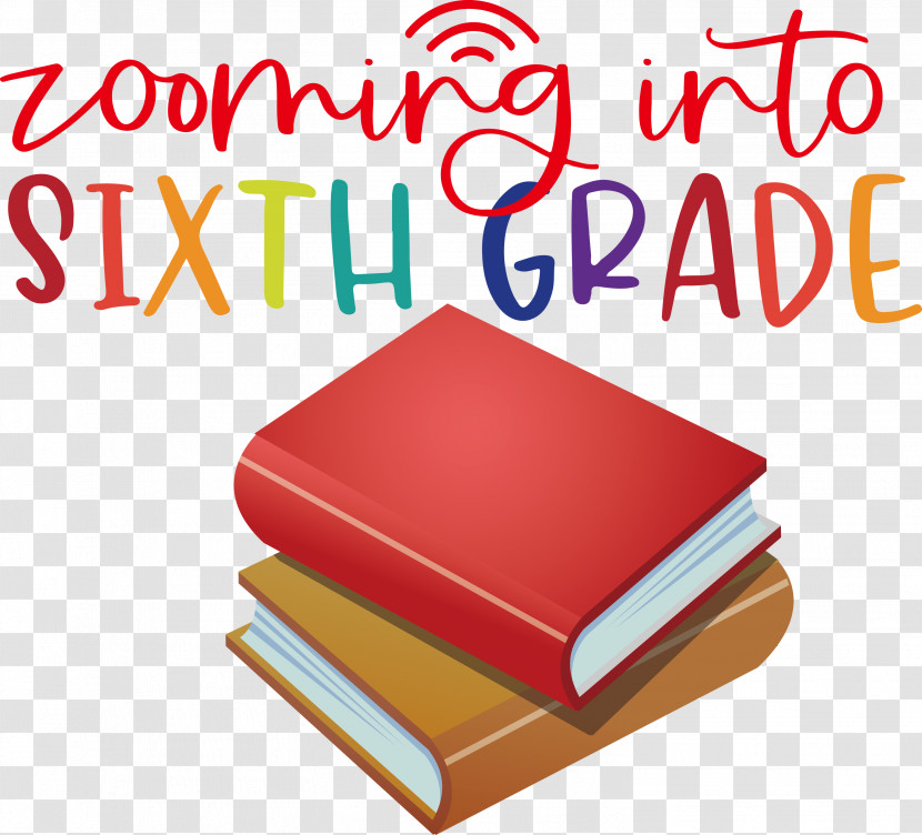 Back To School Sixth Grade Transparent PNG