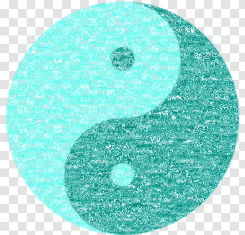 Yin And Yang Tai Chi Green Blue - Red - Marbles Transparent PNG