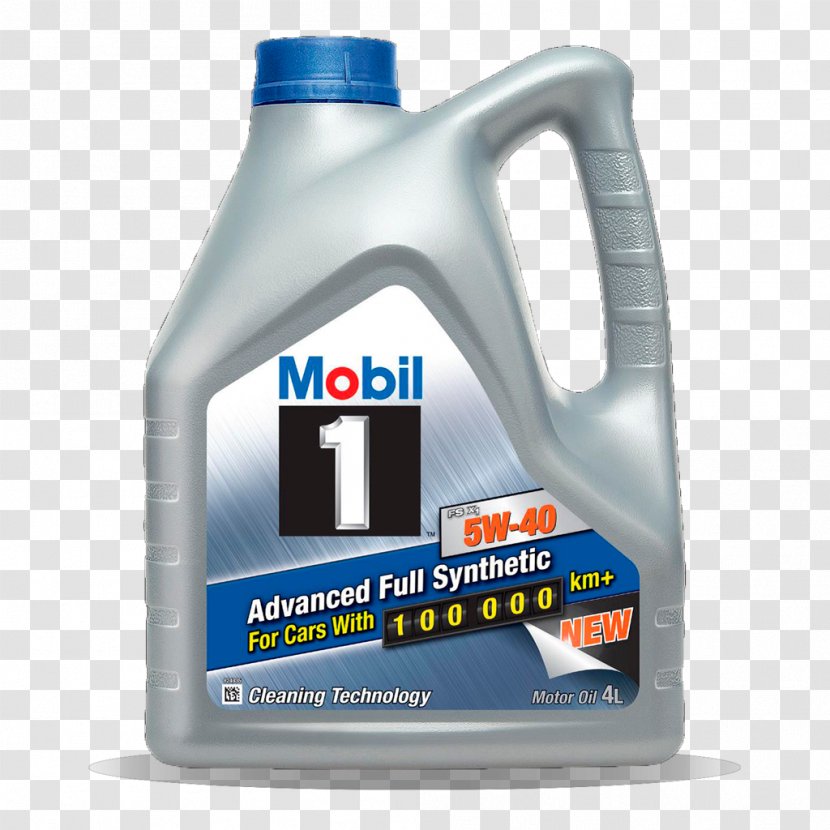 моторное масло Mobil 1 FS X1 5W-40 Motor Oil Synthetic - Hardware - Engine Car Transparent PNG
