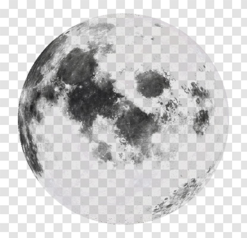 Lunar Phase Full Moon Earth Transparent PNG