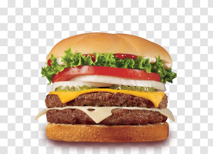 Whopper Cheeseburger Buffalo Burger Veggie Hamburger - Junk Food - Breakfast Sandwich Transparent PNG