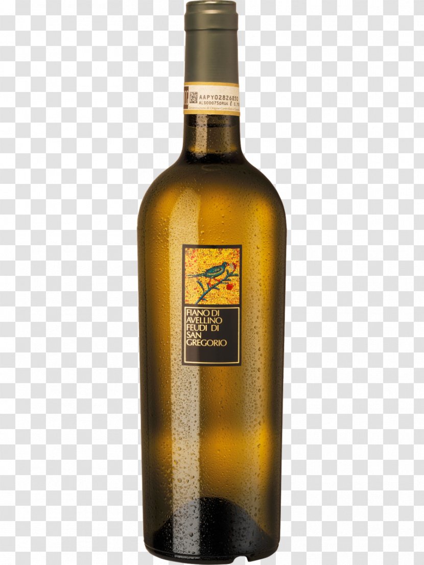 Feudi Di San Gregorio White Wine Fiano Avellino - Glass Bottle Transparent PNG