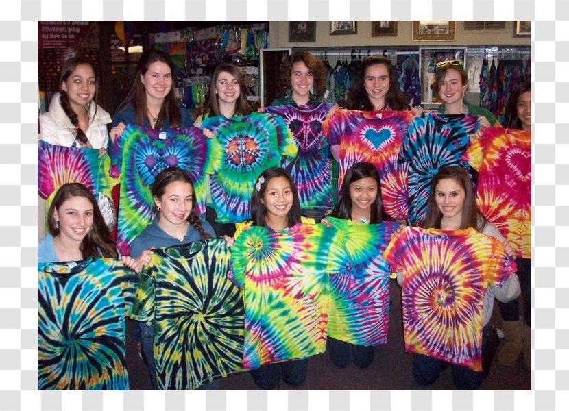 Textile Tie-dye Tapestry - Team - TIE DYE Transparent PNG