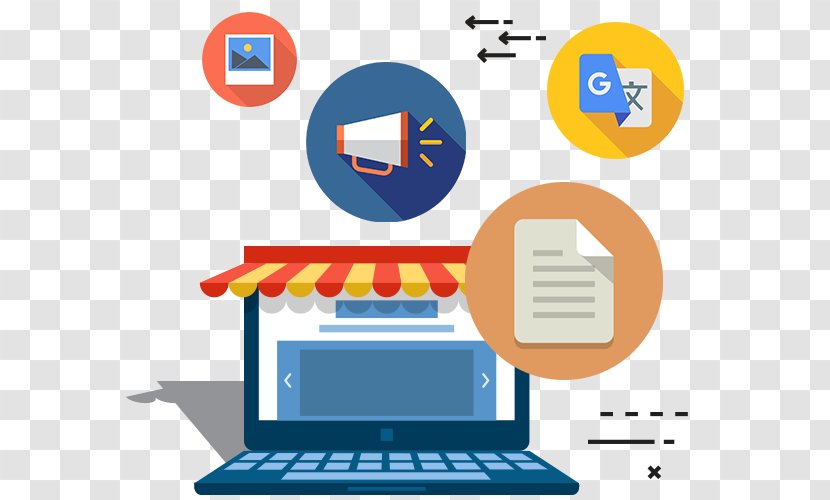 Web Development E-commerce Magento Digital Marketing Business - Text Transparent PNG