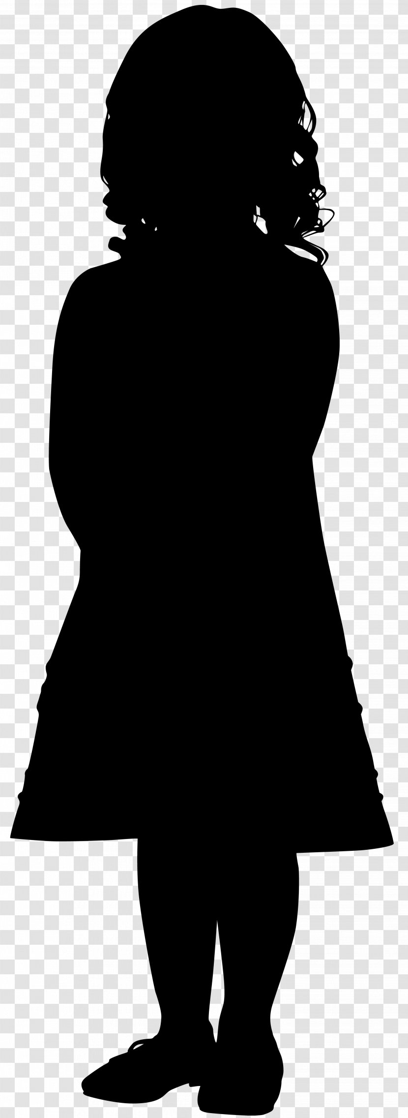 Silhouette Woman Clip Art - Cartoon - Sillhouette Transparent PNG