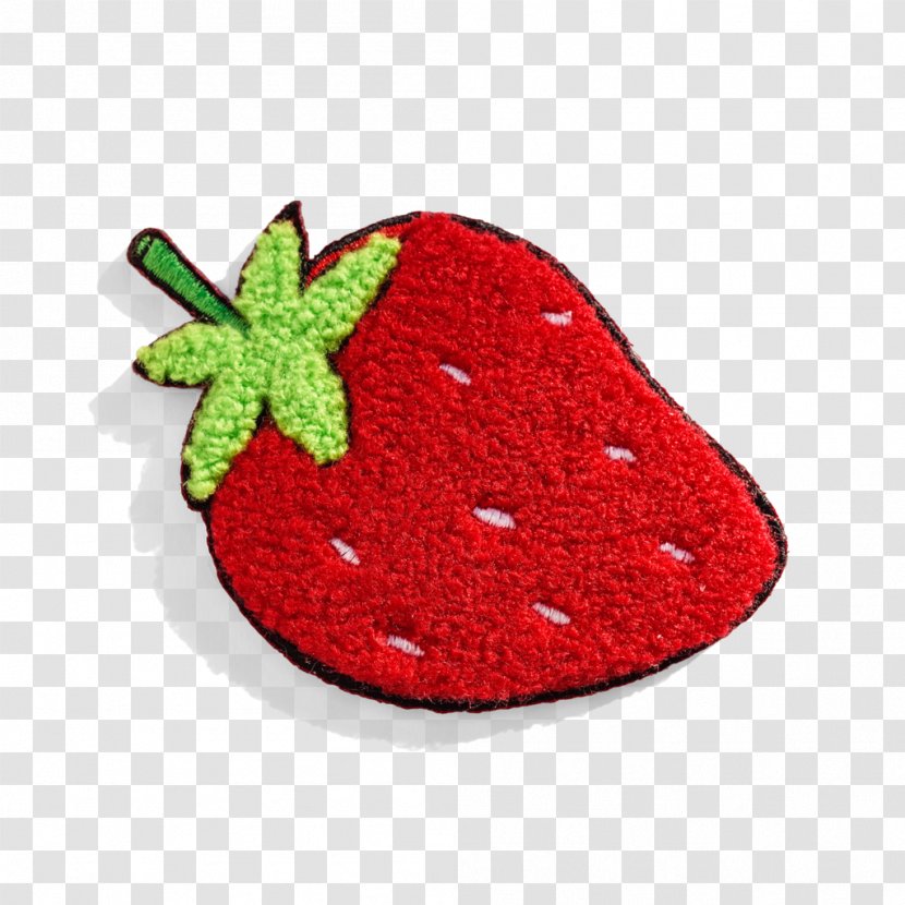 Strawberry Ice Cream Clothing Pin Patch - Gift - Monstera Transparent PNG