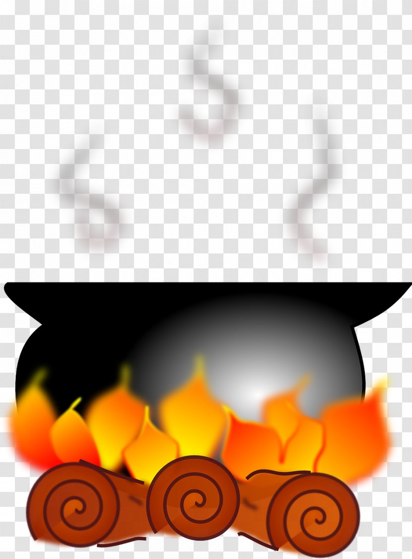 Pilaf Kazan Moisture Cauldron Bonfire - Container - Burning Firewood Transparent PNG