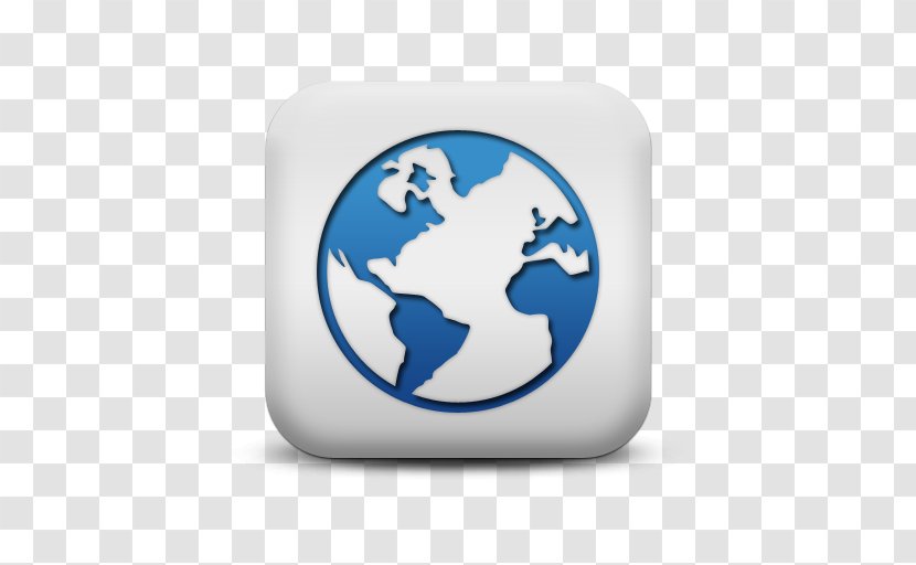 World Clover Network Globe Logo Ice - Map Transparent PNG