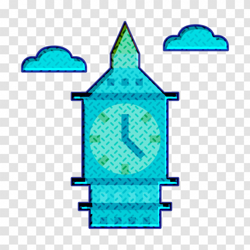 Watch Icon Uk Icon Big Ben Icon Transparent PNG