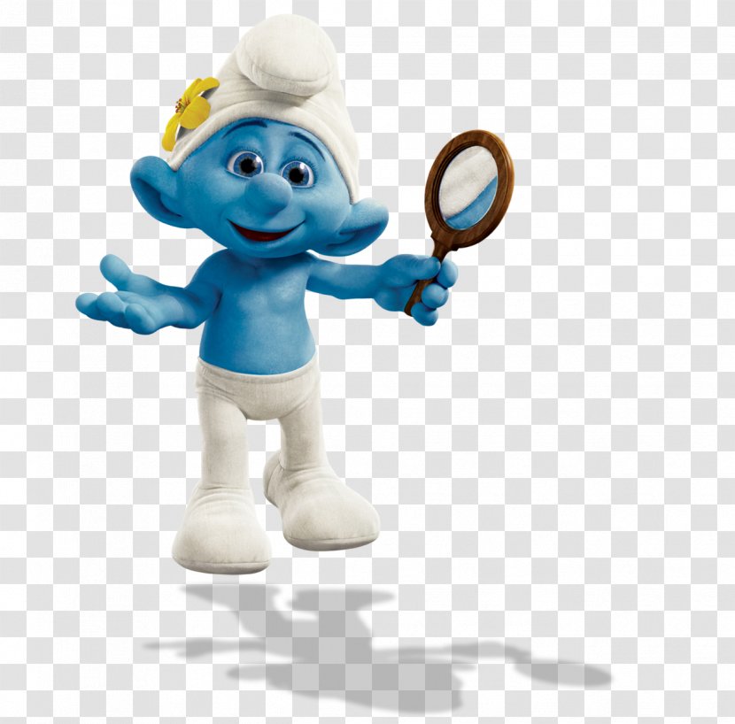 Clumsy Smurf Smurfette Papa Vanity Grouchy - Toy - Smurfs Transparent PNG