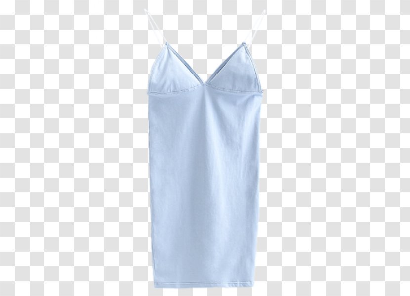 Dress Braces Clothing Spaghetti Strap Sleeve - Blue - Wholesale Bodycon Dresses Transparent PNG