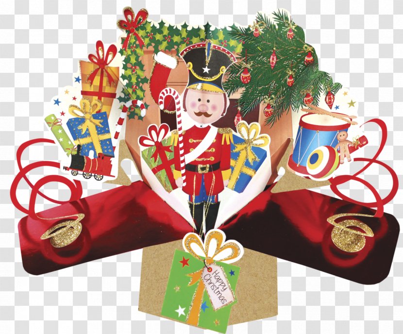 Pop-up Book Greeting & Note Cards Paper Christmas Card - Nutcracker Transparent PNG