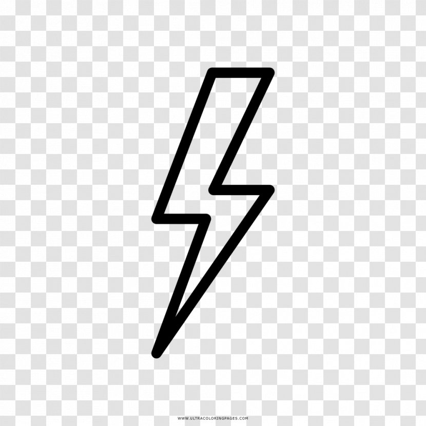 Lightning Drawing Coloring Book Lampo Thunder Transparent PNG