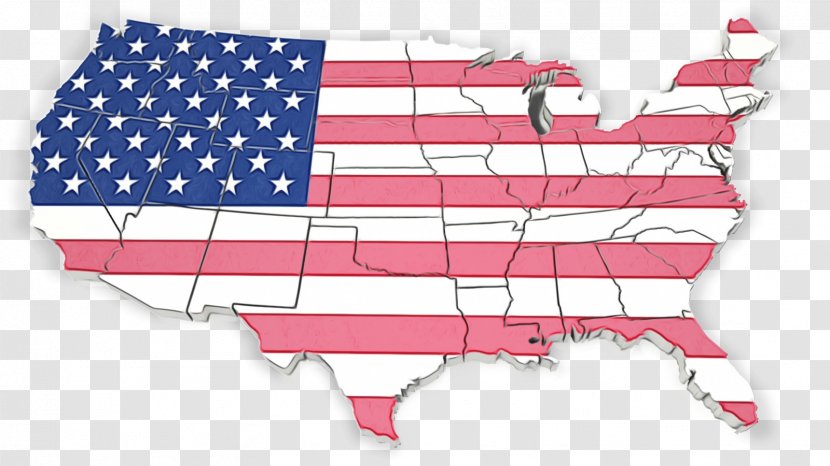 Flag Of The United States U.S. State Map Vector Graphics Transparent PNG