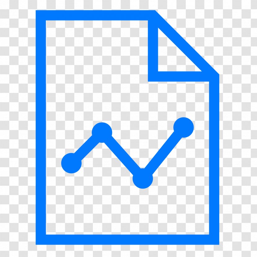 Chart Icon Design - Brand - Blue Transparent PNG
