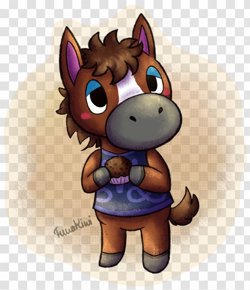 Animal Crossing: City Folk Wild World New Leaf Horse Art - Cartoon Transparent PNG