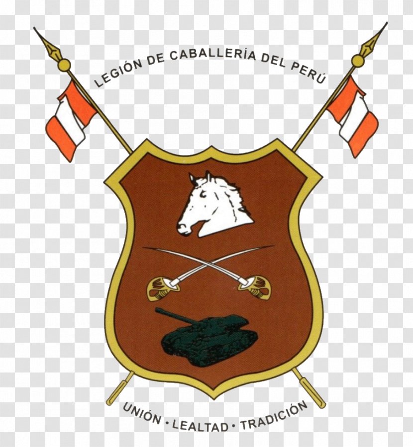 Cavalry Peruvian Army School Clip Art - Coat Of Arms Peru - Escuelade Transparent PNG