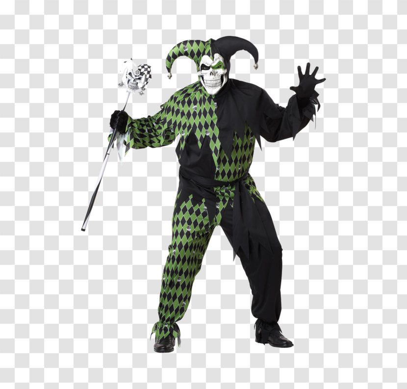 Joker Costume Party Halloween Jester Transparent PNG