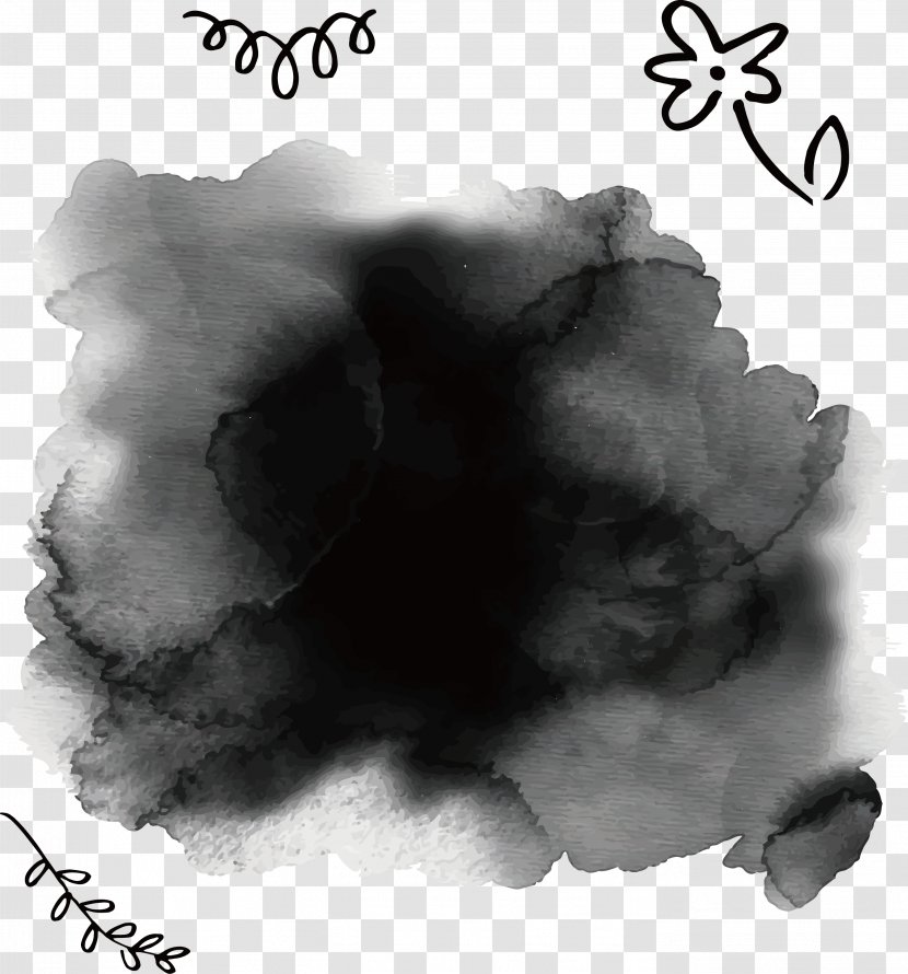 Google Images - Stain - Ink Color Halo Title Box Transparent PNG