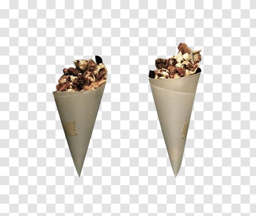 Ice Cream Cone PopCorn - Popcorn - Paper Loaded Transparent PNG