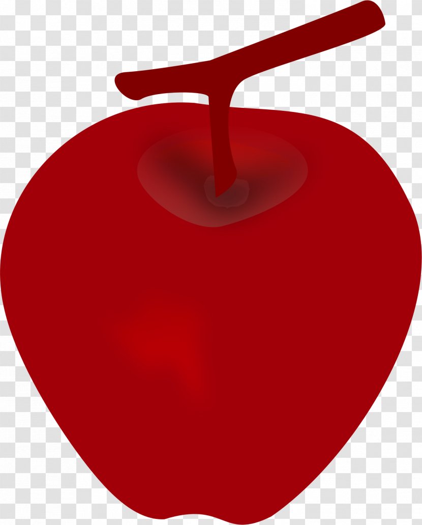 Food Apple Fruit - Red Transparent PNG