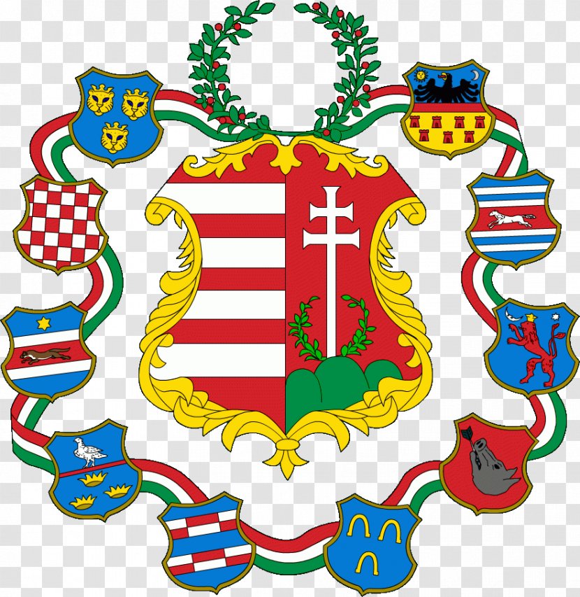 Coat Of Arms Hungary Kingdom Croatia - Area - Giant Transparent PNG