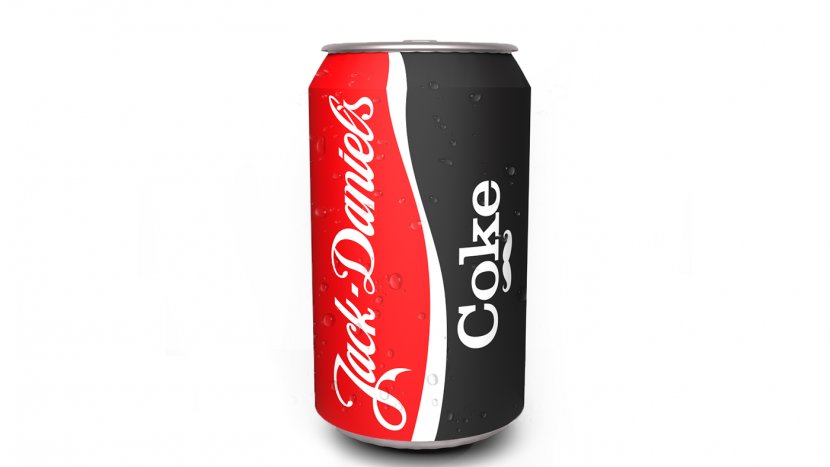 Coca-Cola Whiskey Fizzy Drinks Diet Coke - Aluminum Can Transparent PNG