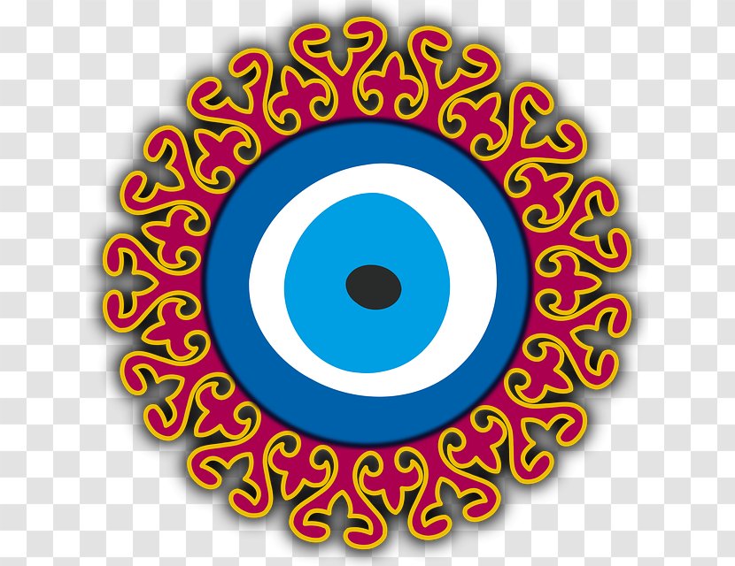 Eye Symbol - Nazar - Wheel Transparent PNG