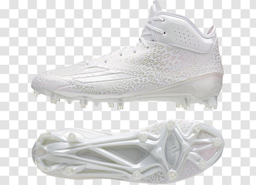 Cleat Sneakers Adidas Shoe Football - White - Soccer Shoes Transparent PNG