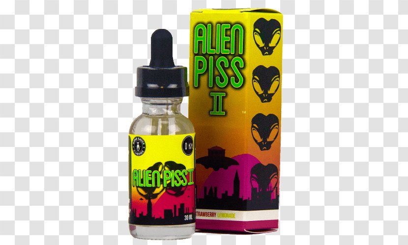 Electronic Cigarette Aerosol And Liquid Alien Vapor Lemonade - Vape Shop - Piss Transparent PNG