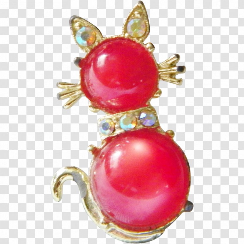 Earring Ruby Body Jewellery Brooch Transparent PNG