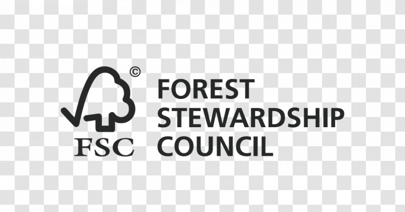 Forest Stewardship Council Logo Certified Wood Non-profit Organisation - Black - Foreststewardshipcouncil Transparent PNG