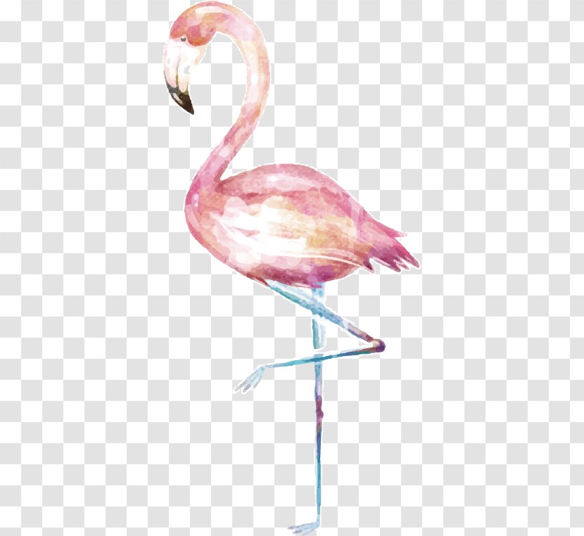 Bird Computer File - Pink - Flamingos Pattern Transparent PNG