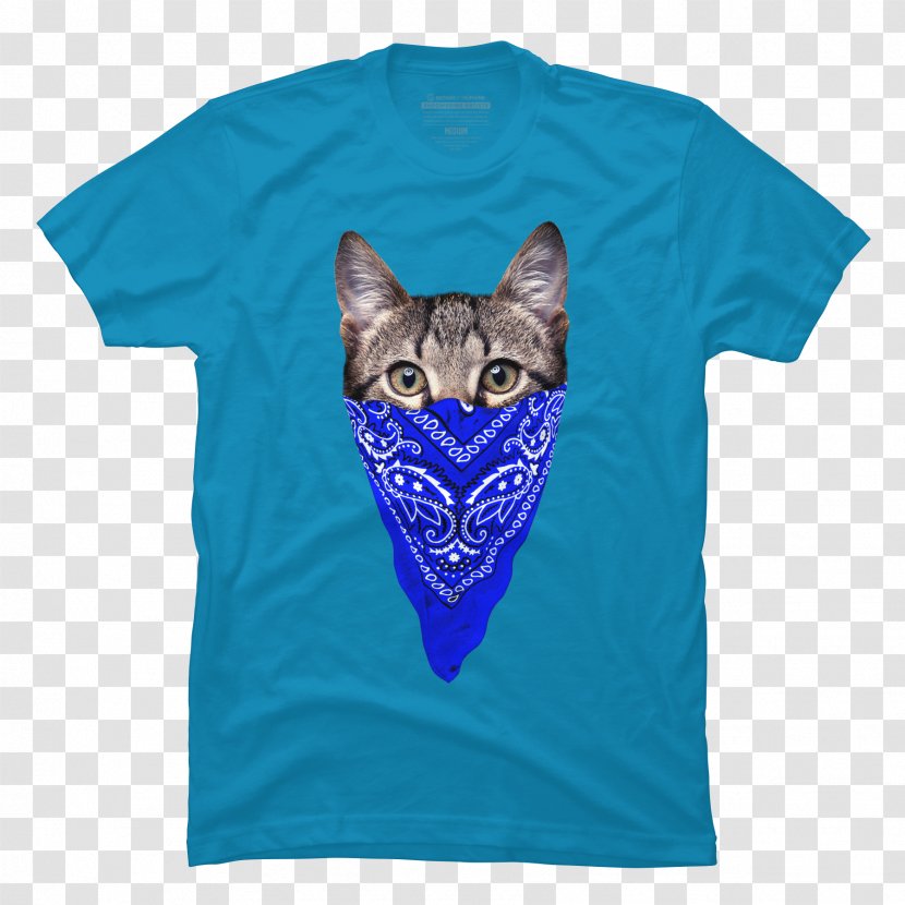 T-shirt Hoodie Cat Crew Neck - Printed Tshirt - Lover T Shirt Transparent PNG
