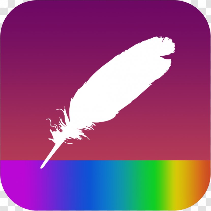 Feather Pink M Beak RTV - Magenta Transparent PNG