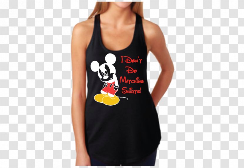 T-shirt Minnie Mouse Mickey Disneyland The Walt Disney Company - Clothing Transparent PNG