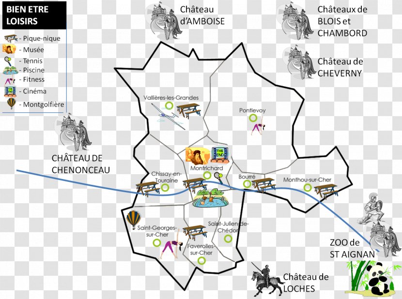 Line Point Map Tree - Design M Transparent PNG