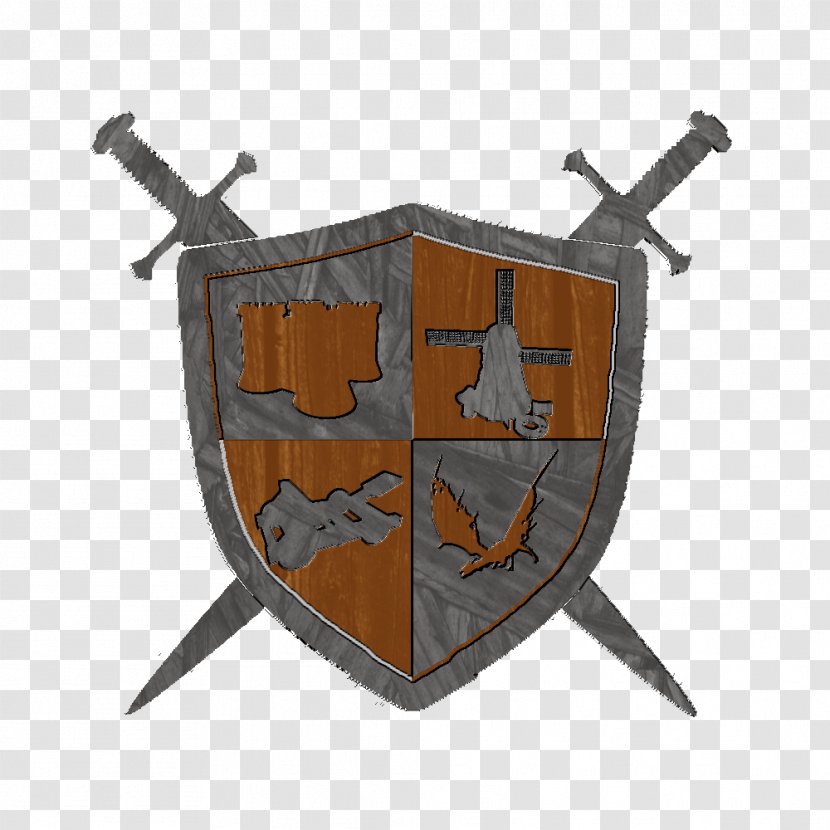 Sword Middle Ages Shield Knight Coat Of Arms - Medieval Warfare Transparent PNG