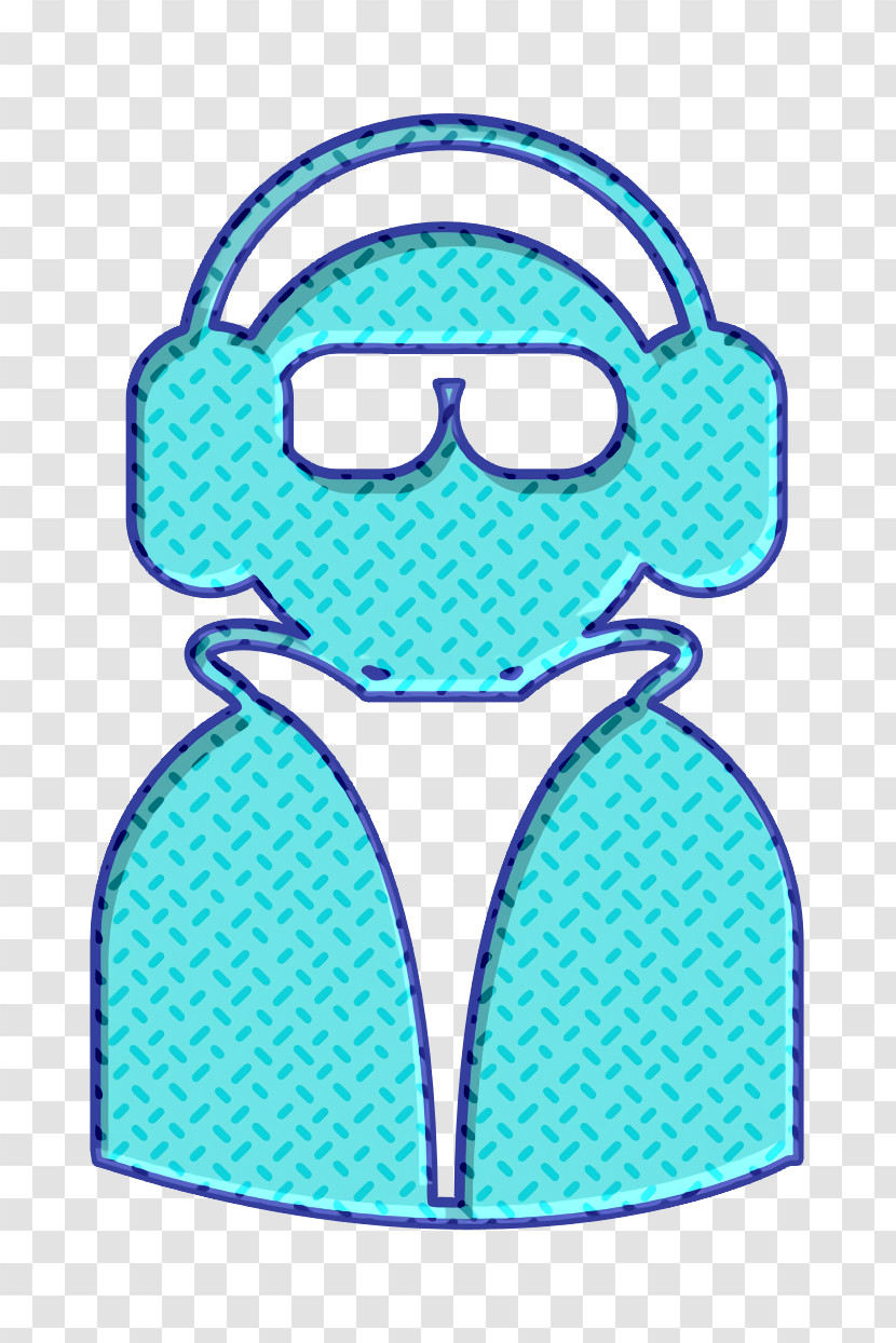 Cool Icon Cool Dude With Shades Earphones And Jacket Icon Transparent PNG
