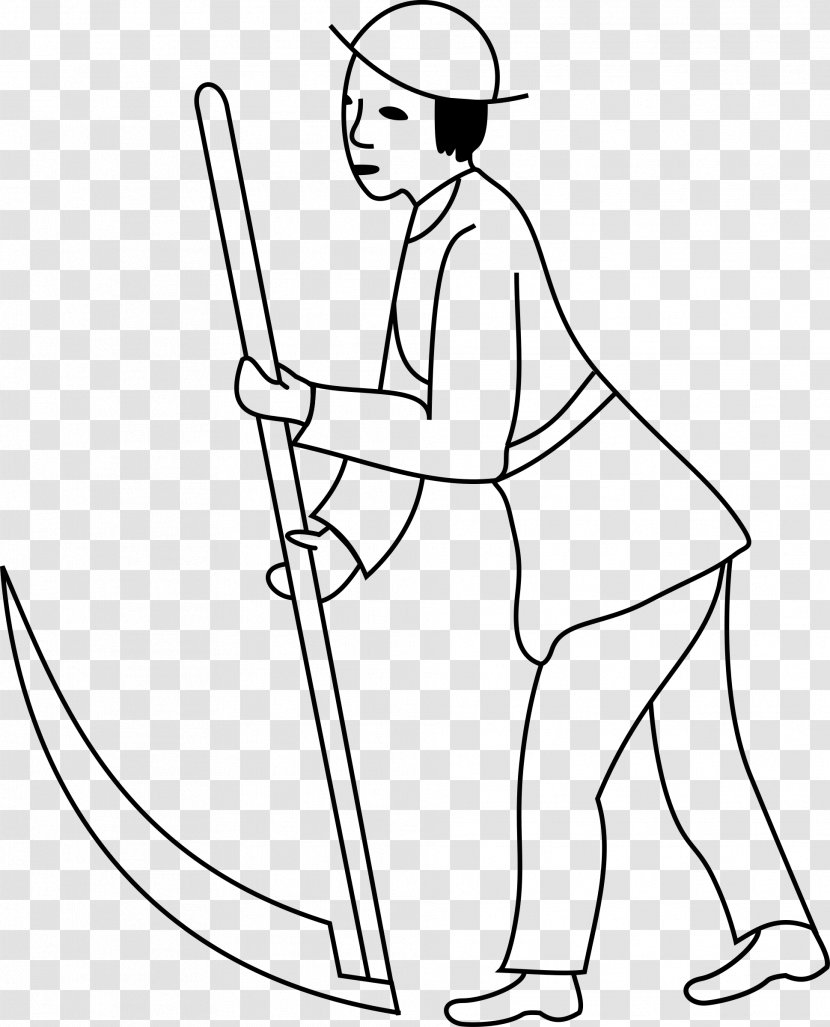 Drawing Clip Art - Human Body - Scythe Transparent PNG