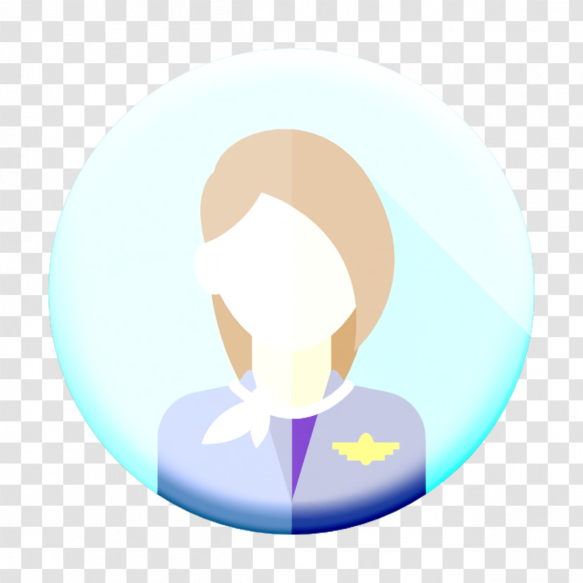 Stewardess Icon Profession Avatars Icon Transparent PNG