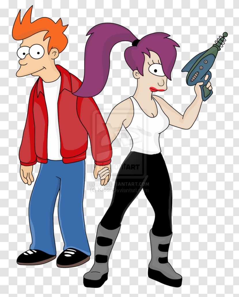 Philip J. Fry Leela Bender Professor Farnsworth Drawing - Billy West Transparent PNG