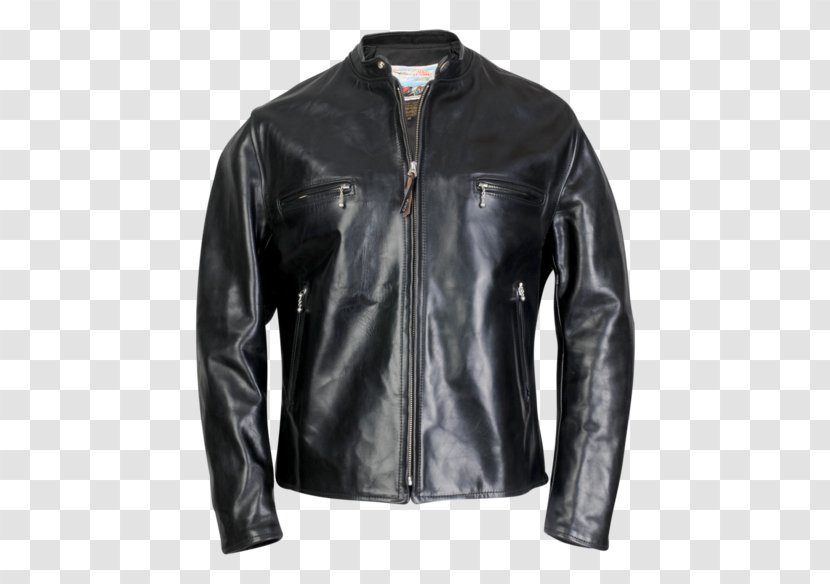 Leather Jacket Café Racer Motorcycle - Suit - Cafe Transparent PNG