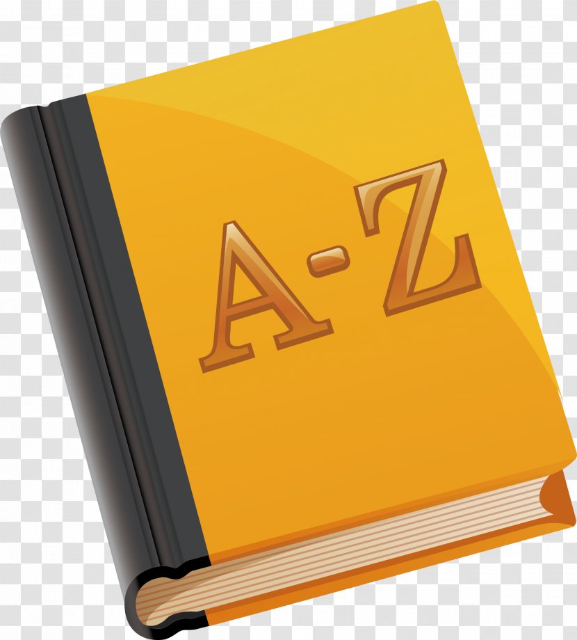 Book Computer File - Designer - Yellow Transparent PNG