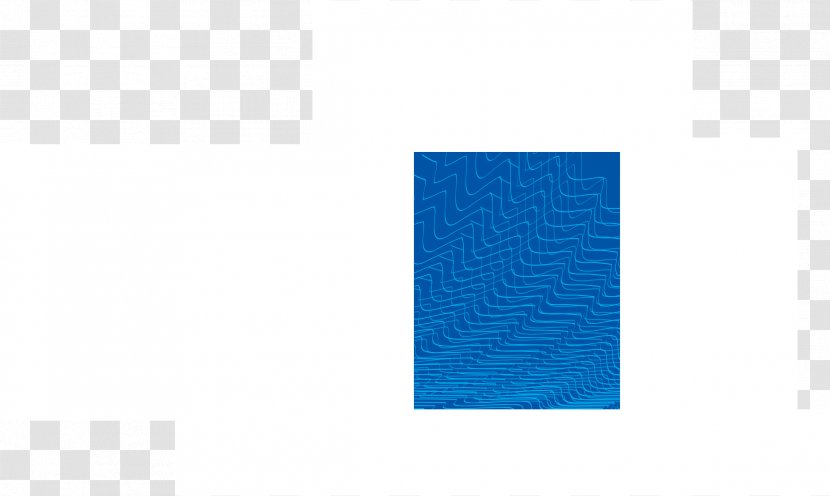Electric Blue Aqua Cobalt Teal - Yoga Pilates Mats - Wavy Background Transparent PNG