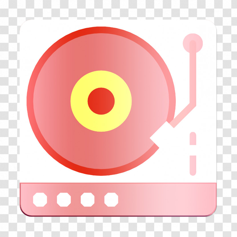 Music Elements Icon Turntable Icon Vinyl Icon Transparent PNG